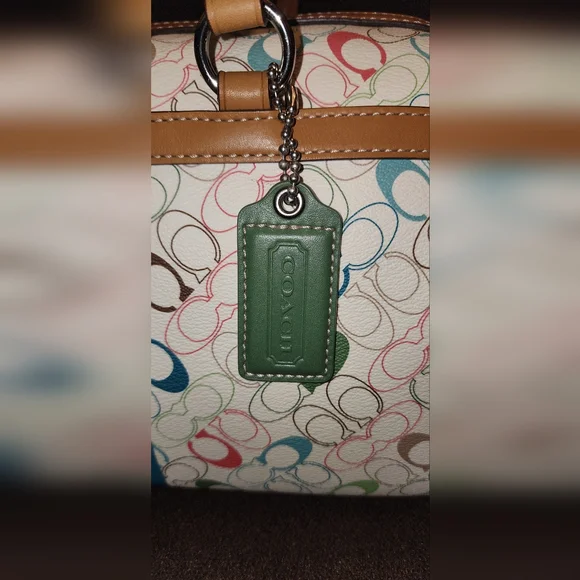 Coach Multi-colored leather bag - Picture 3 of 16